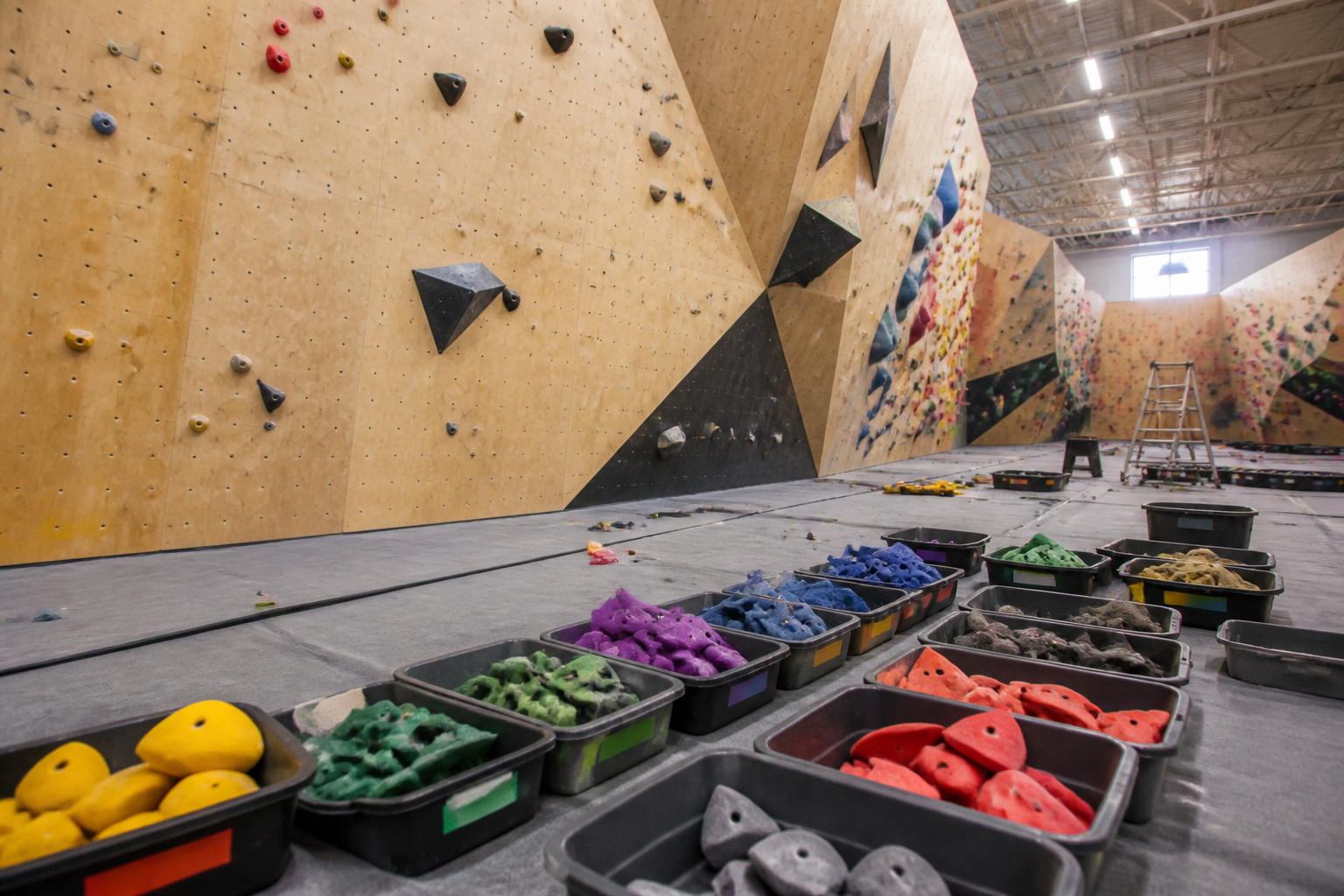 Dismantling and Relocating a Climbing Gym: The Labeling System That Matters